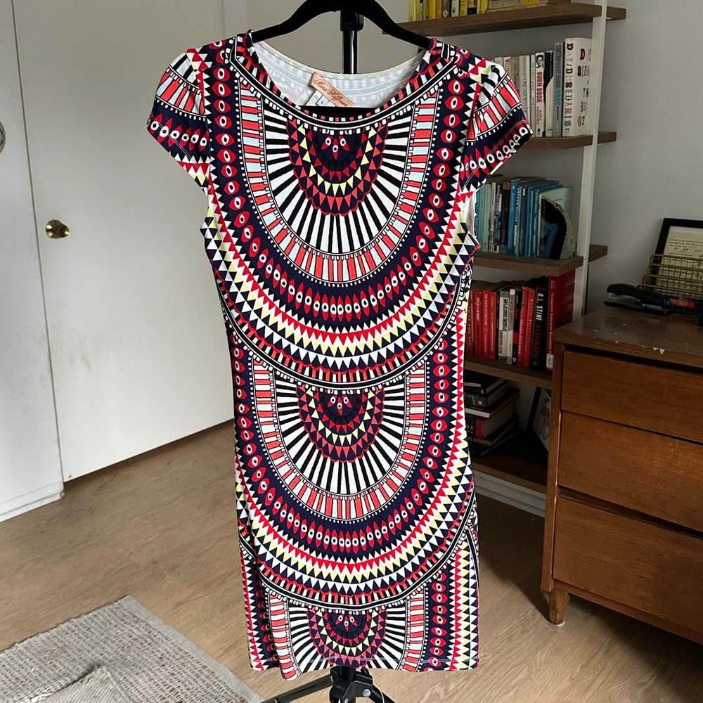 Mara Hoffman Geometric Patterned Dress Size Small